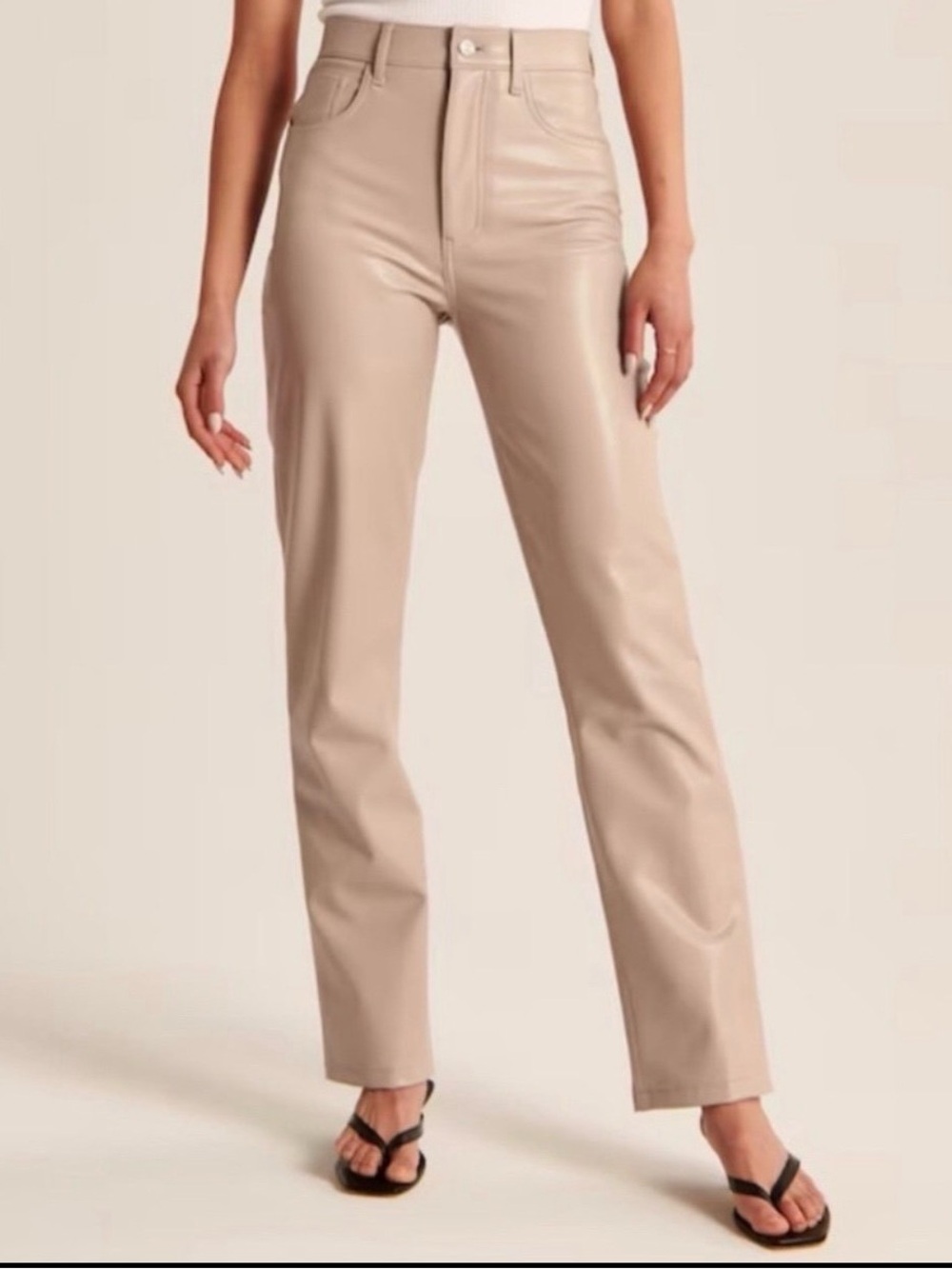 Abercrombie Leather Pants NWT- TALL Size